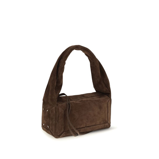 Maison Margiela Brown Calf Leather Bos Taurus Handbag