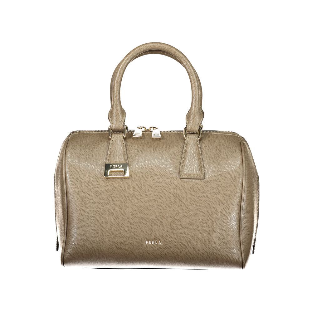 Furla Green Leather Women Bag