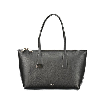 Furla Black Leather Women's Bag