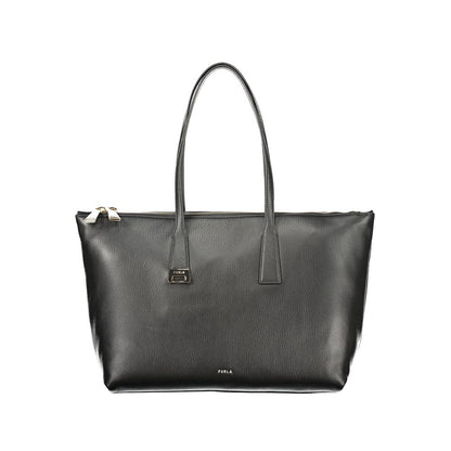 Furla Black Leather Women's Bag