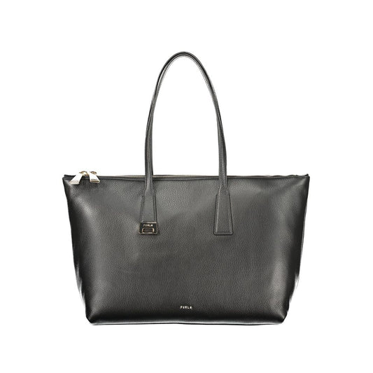 Furla Black Leather Women's Bag