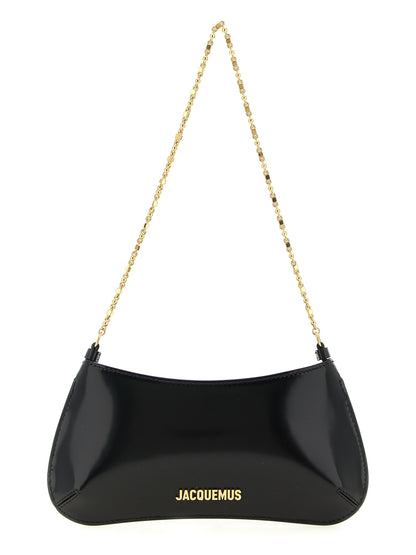Jacquemus Black Calfskin Shoulder Bag