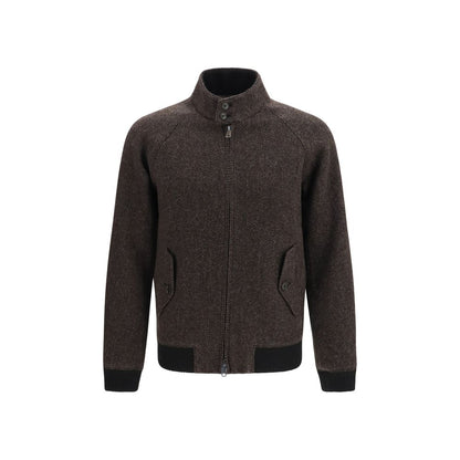 Baracuta Brown Viscose Full-Length Jacket