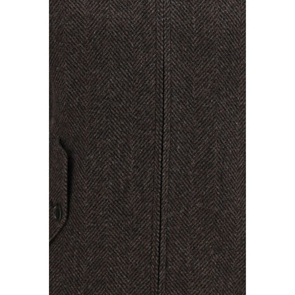 Baracuta Brown Viscose Full-Length Jacket