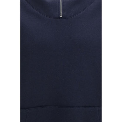 Umit Benan Blue Cotton Sweatshirt