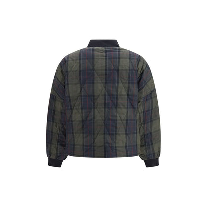 Barbour Black Polyester Bomber