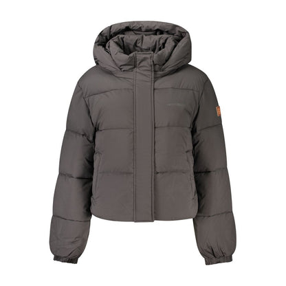 Guess Jeans Black Polyester Women's Jacket