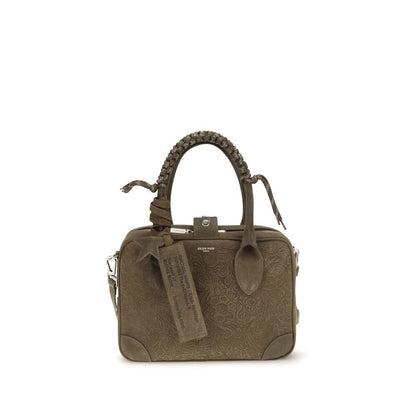 Golden Goose Brown Calf Leather Bos Taurus Handbag