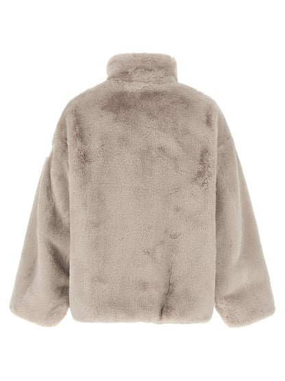 Tatras Gray Polyester Full-Length Jacket