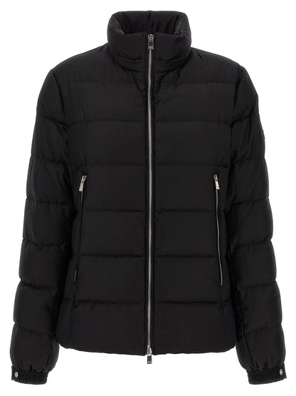 Tatras Black Wool Full-Length Jacket