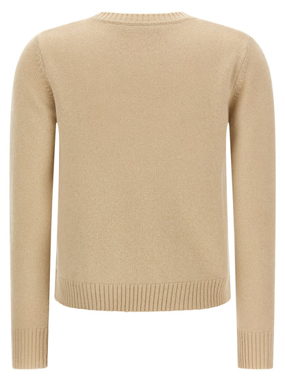 Max Mara Beige Wool Cardigan