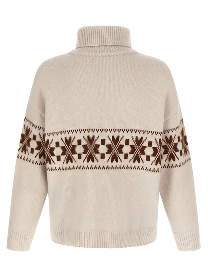 Kiton White Wool Cardigan