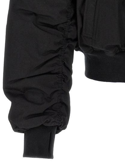 Thom Krom Black Cotton Bomber