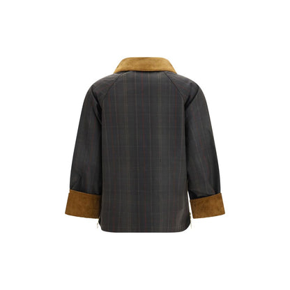Barbour Bicolor Cotton Full-Length Jacket