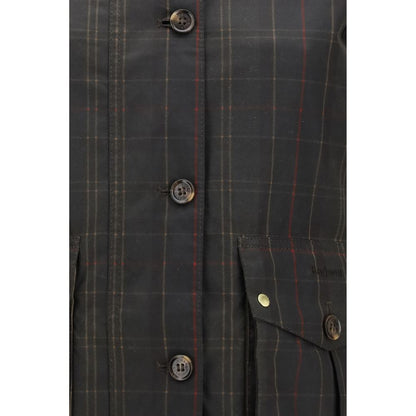 Barbour Bicolor Cotton Full-Length Jacket