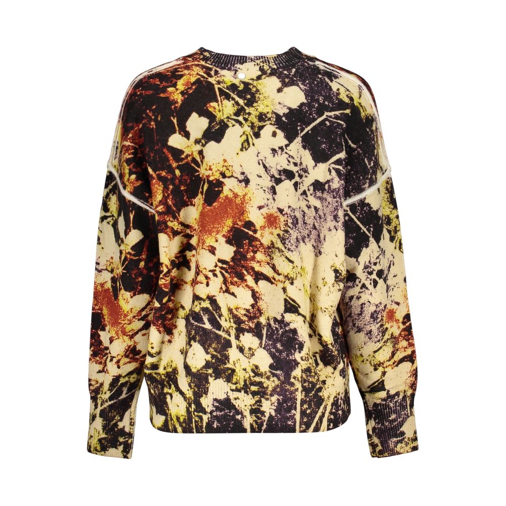 Desigual Yellow Acrylic Women's Sweater