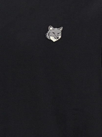 Maison Kitsuné Black Cotton Sweatshirt