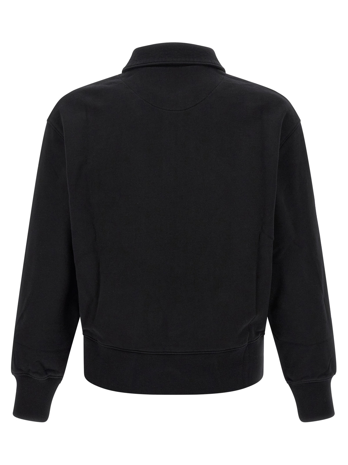 Maison Kitsuné Black Organic Cotton Sweatshirt
