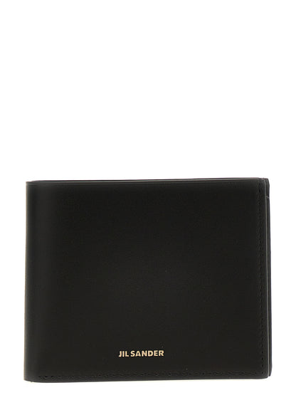 Jil Sander Black Calfskin Wallet
