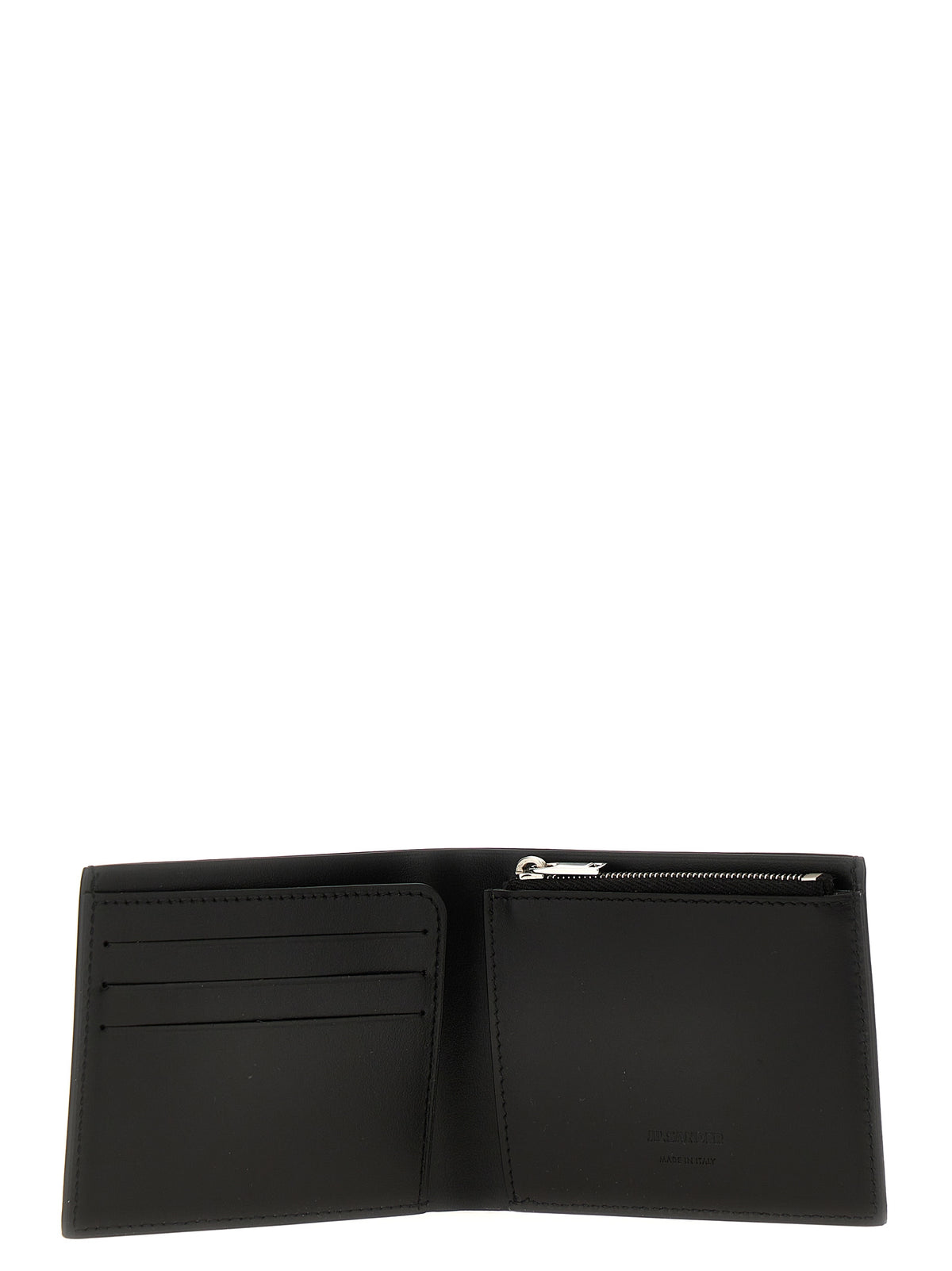 Jil Sander Black Calfskin Wallet