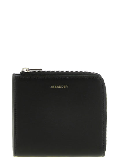 Jil Sander Black Calfskin Wallet