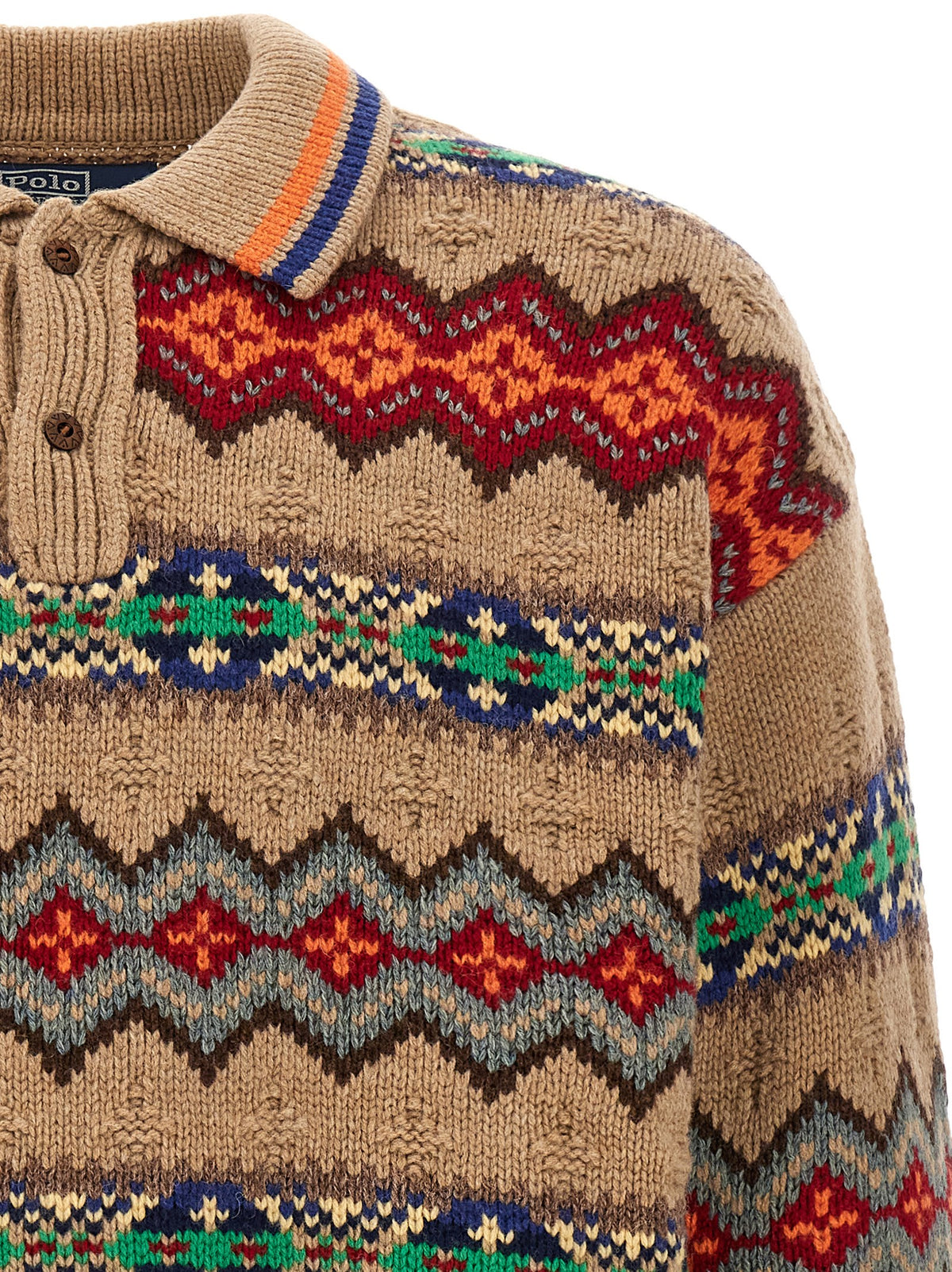 Polo Ralph Lauren Multicolor Wool Cardigan