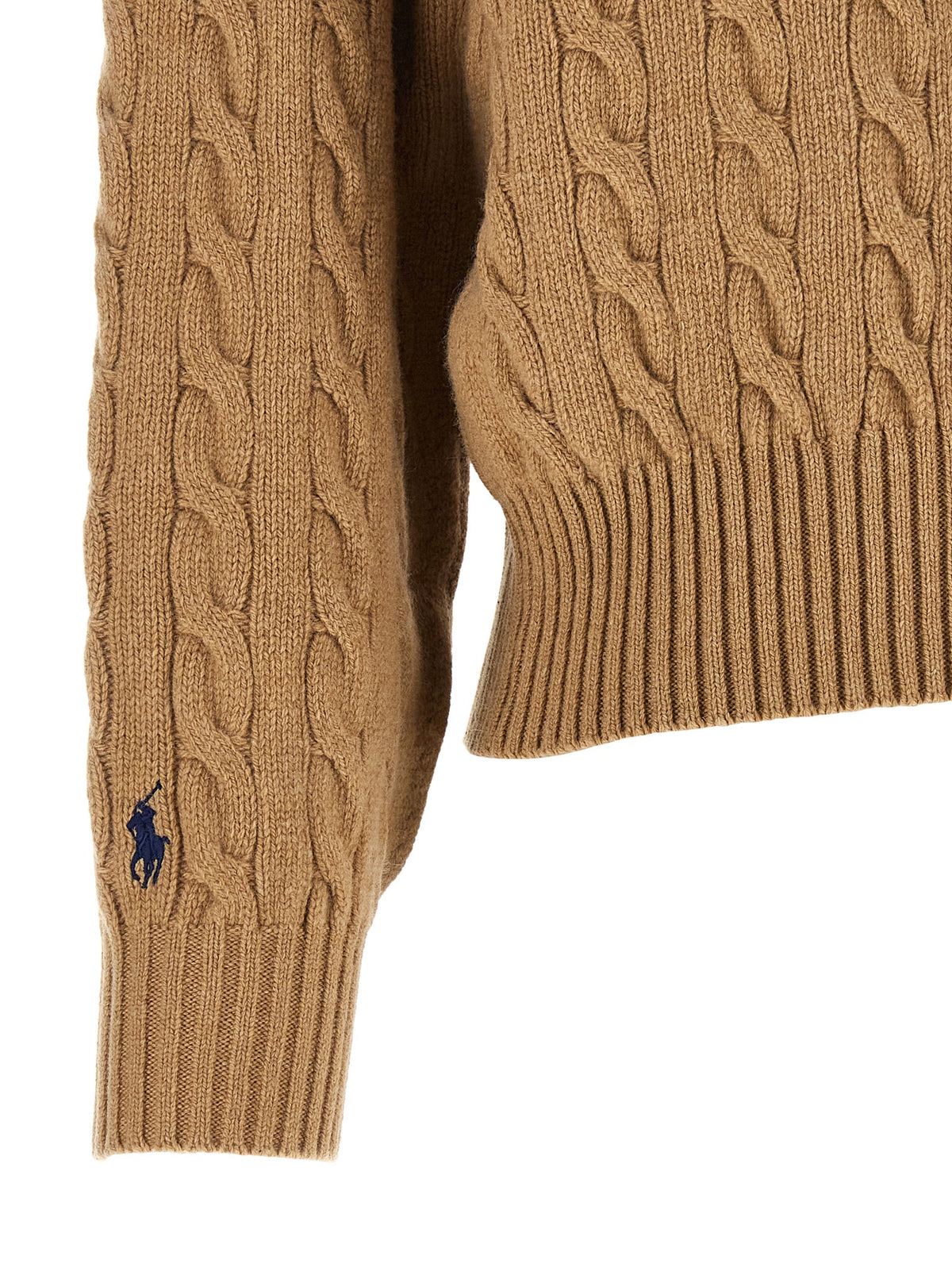Polo Ralph Lauren Brown Wool Cardigan