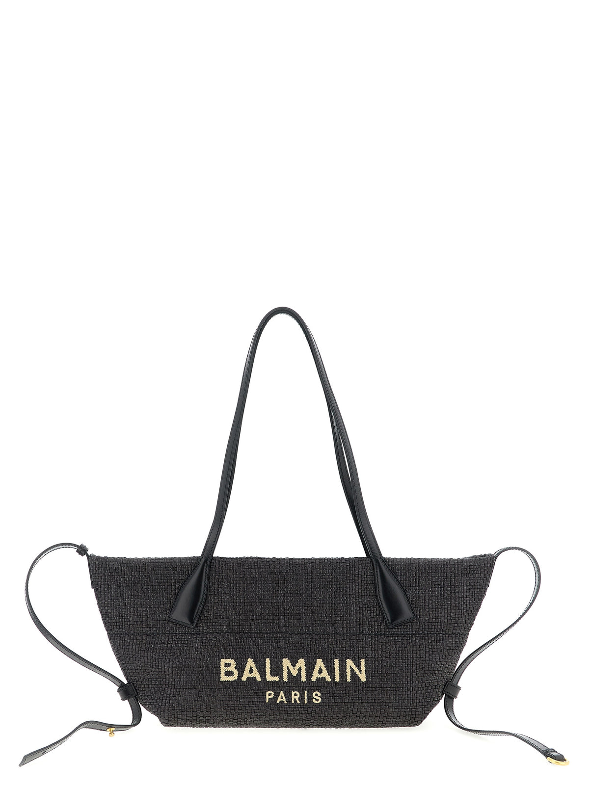 Черна чанта тип „тоу“ от полиамид Balmain