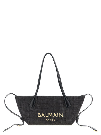 Черна чанта тип „тоу“ от полиамид Balmain