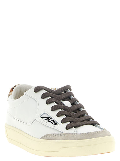 Autry Multicolor Cowhide Low Top Sneakers