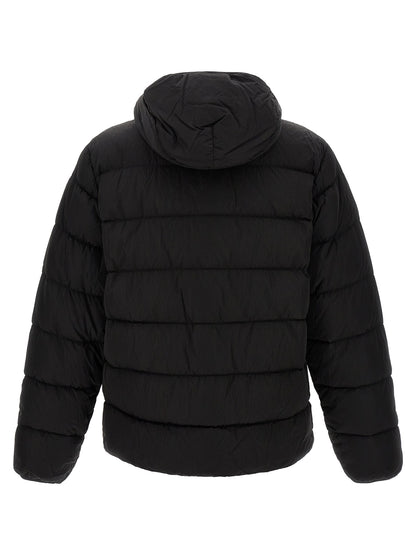 C.P. Company Black Polyamide Full-Length Jacket