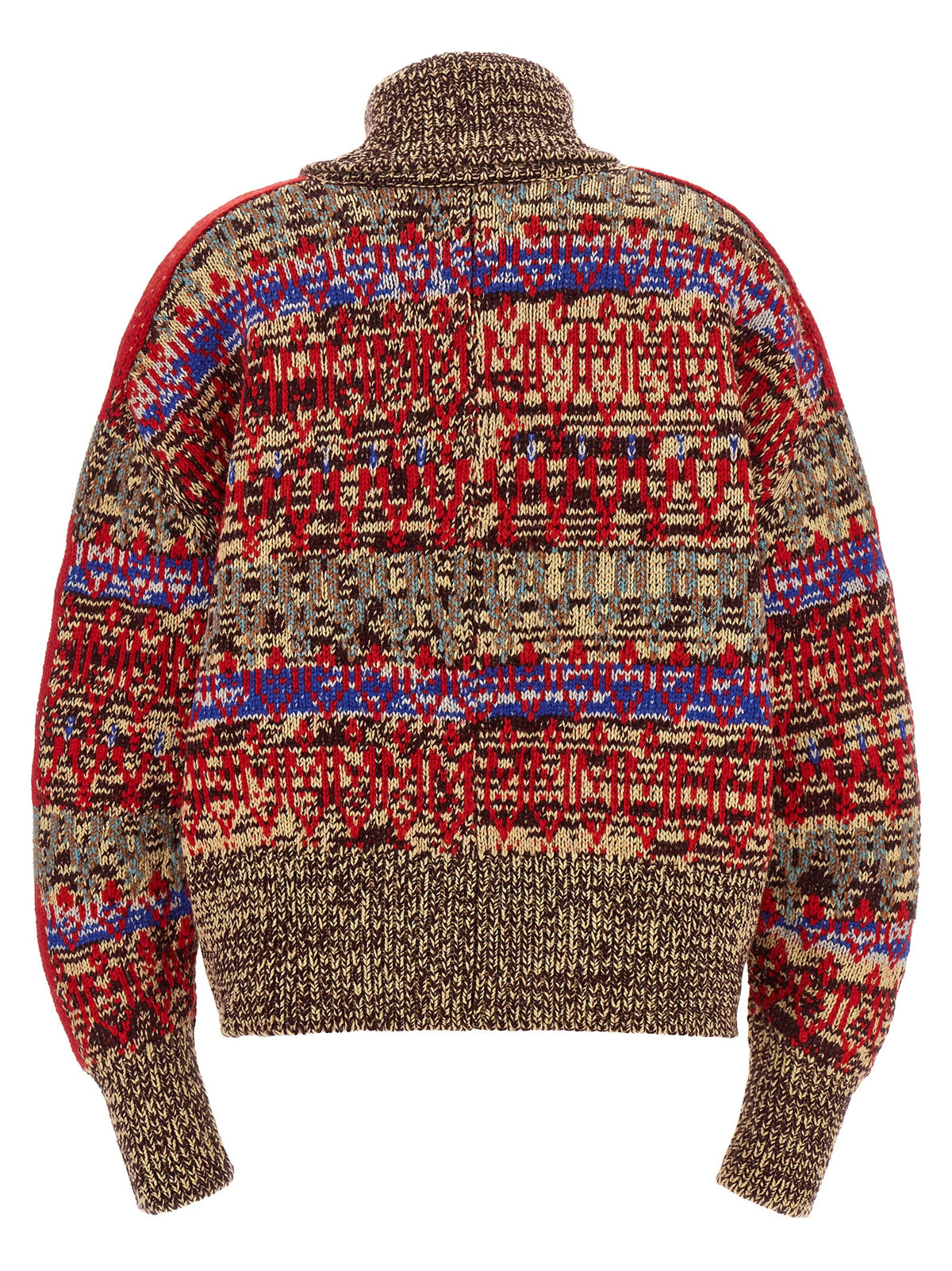 Dries Van Noten Multicolor Wool Cardigan