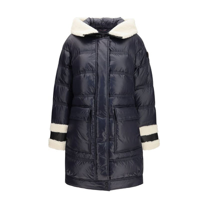 Peuterey Blue Polyamide Full-Length Jacket