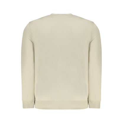 Hugo Boss Beige Cotton Men Sweatshirt
