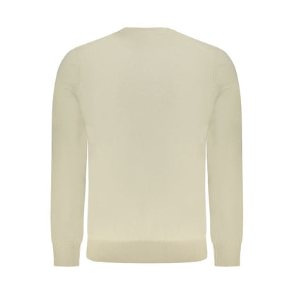 Hugo Boss Beige Cotton Men's Sweater