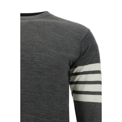 Thom Browne Gray Wool Oves Aries Sweatshirt