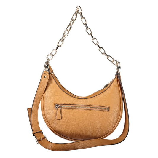Guess Jeans Marrone Poliuretano Women Handbag