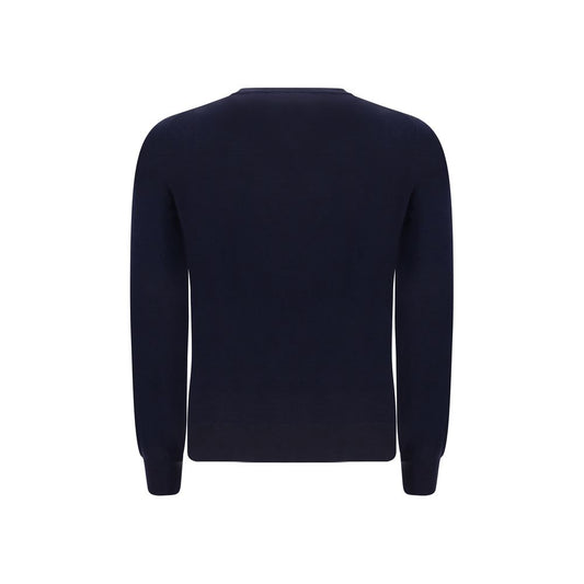 Brunello Cucinelli Blue Wool Oves Aries Sweatshirt