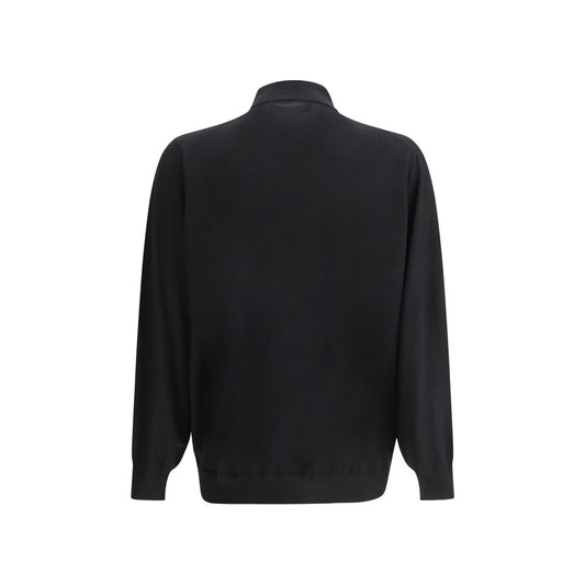 Brunello Cucinelli Black Cashmere Sweatshirt
