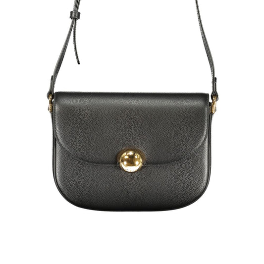 Дамска кожена чанта Furla Nero за носене през тяло
