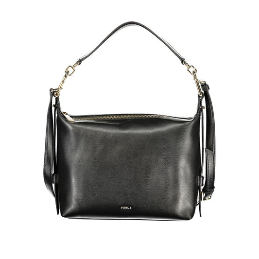 Дамска чанта Furla Nero от кожа