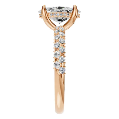 Ring Accented Hidden Halo Oval 2