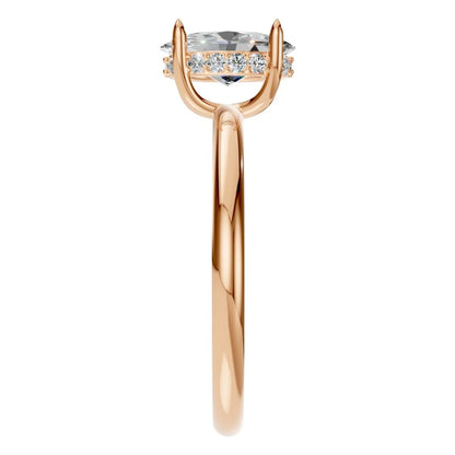 Ring Hidden Halo Oval 2