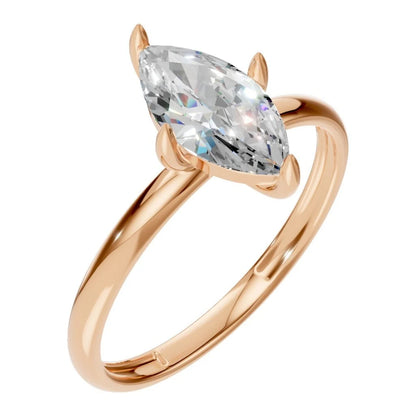 Ring Solitaire Marquise