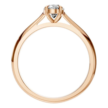 Пръстен Солитер Овал 3