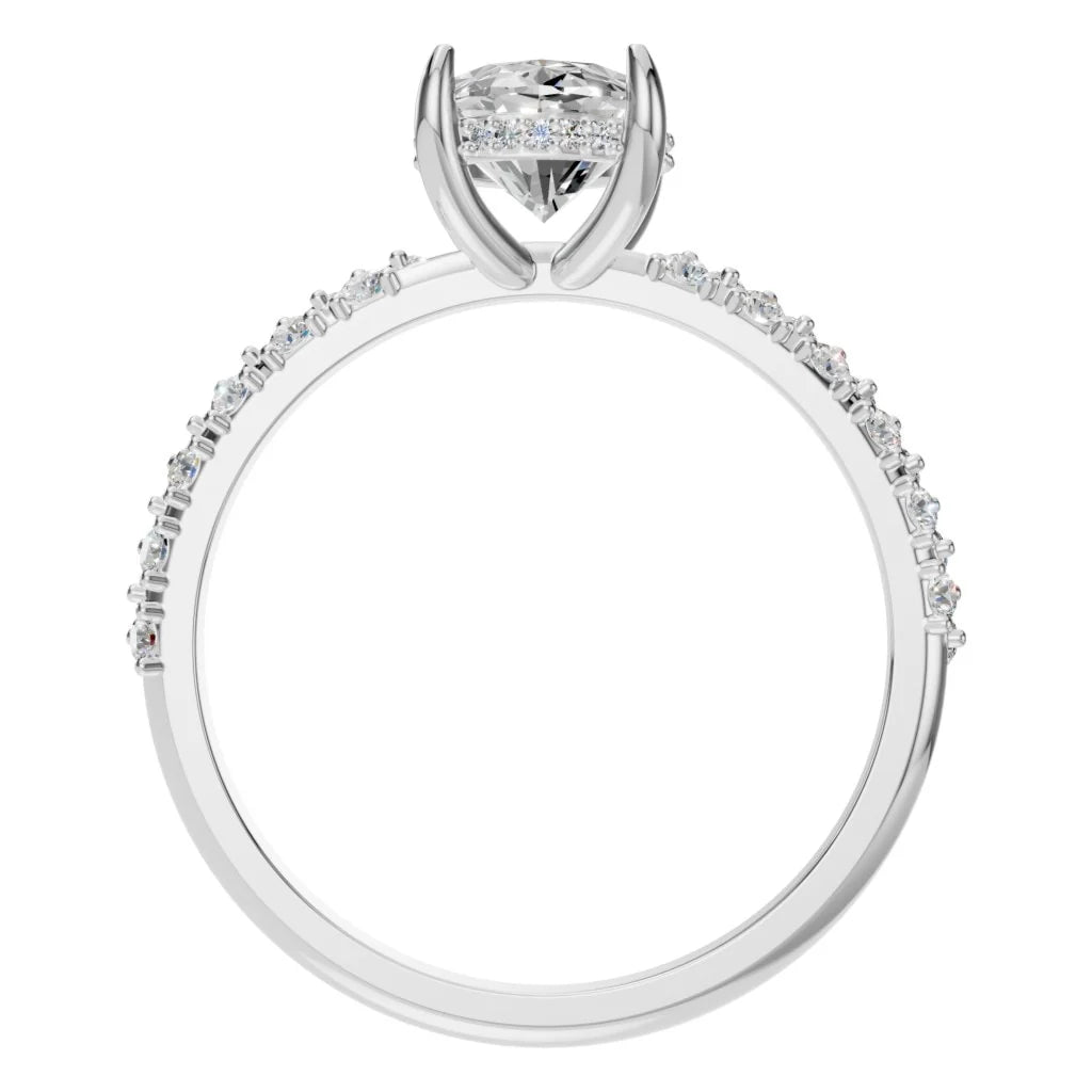 Ring Accented Hidden Halo Oval 2