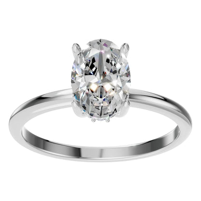 Ring Hidden Halo Oval 2