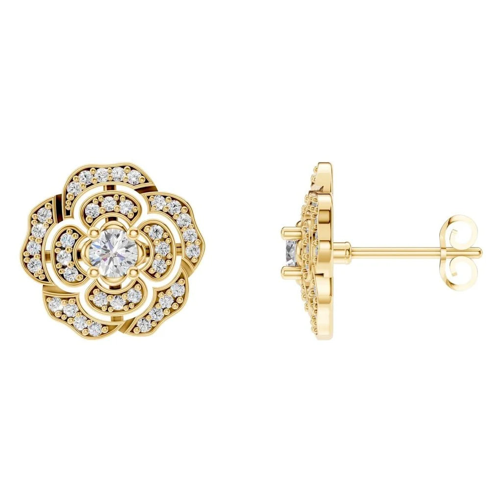 Обеци Хало Брилянт