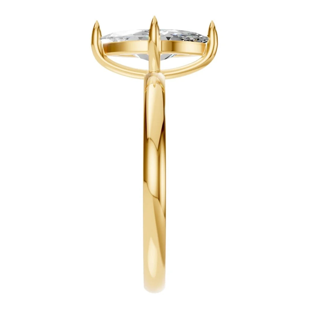 Ring Solitaire Marquise