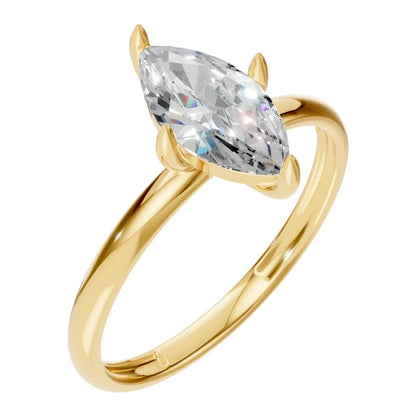 Ring Solitaire Marquise